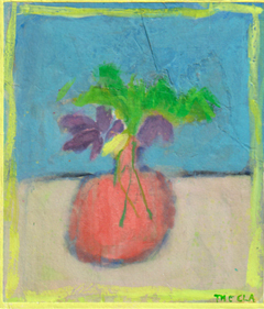 Thecla Renders, Survivor, 75 euro, Gemengde techniek op hout zonder lijst, 17x15 cm