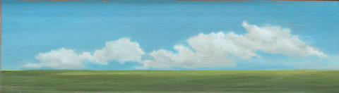 Marcel van Pinxteren, M4, 150 euro, Olieverf op hout zonder lijst, 8x28x1 cm