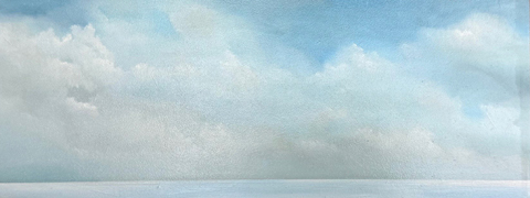 Marcel van Pinxteren, M8, 375 euro, Olieverf op hout zonder lijst, 14x35x2 cm