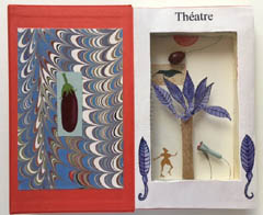 Tamar Rubinstein, Theatre, Gemengde techniek in boek, 21x25 cm, €.165,-