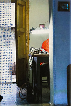 Annette van Waaijen, Inside Out - Orange, 345 euro, Foto met borduurwerk, 30x20 cm