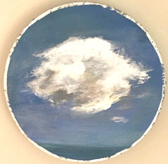 Antje Weber, Silver Cloud, 90 euro, Acryl op doek, 20 cm